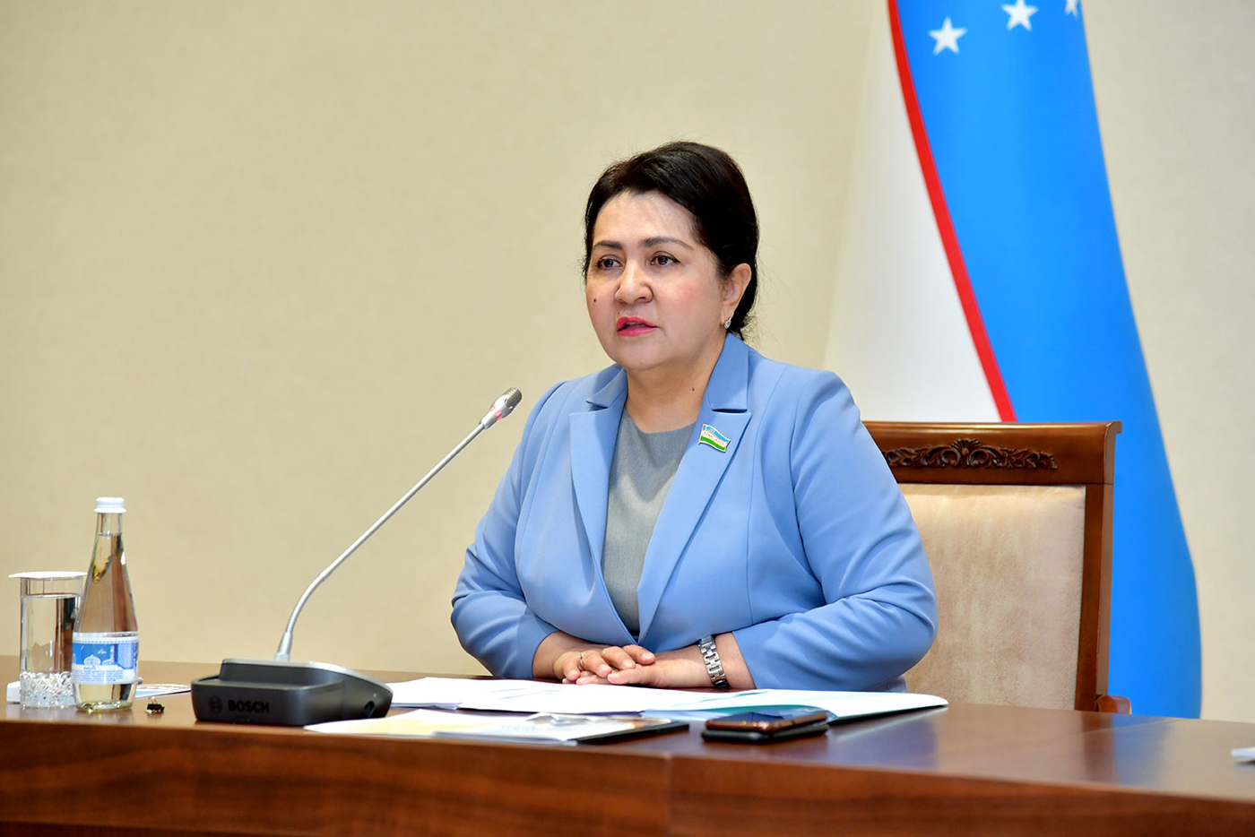 Tanzila Narbayeva: Z více než 7 milionů domácností v Uzbekistánu je asi 300 000 v nouzi